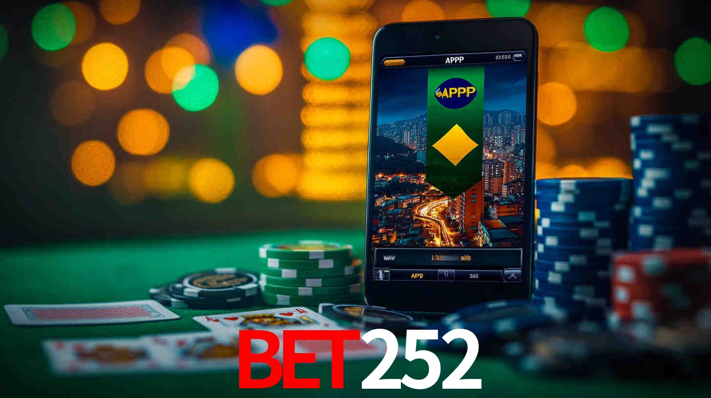 Interface do App bet252